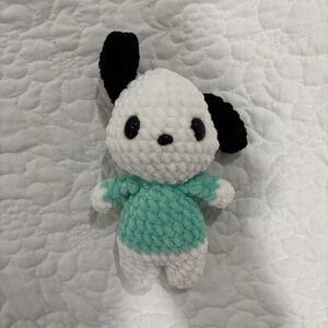 Handmade Crochet Pochacco Plushie